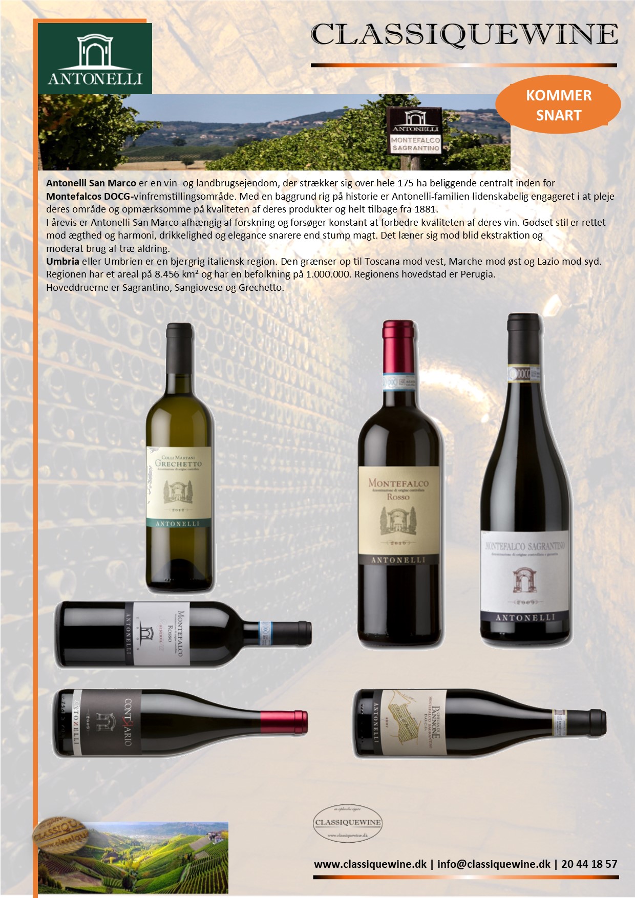 ANTONELLI MONTEFALCO UMBRIA